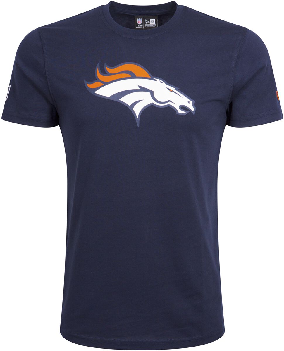 New Era - NFL T-Shirt - Denver Broncos - S bis XXL - für Männer - Größe XXL - marine
