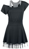 Net Lace Dress, Black Premium by EMP, Kurzes Kleid