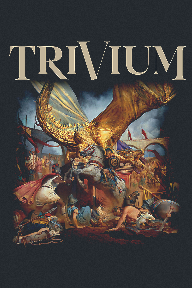 Trivium In The Court Of The Dragon Kapuzenpullover schwarz
