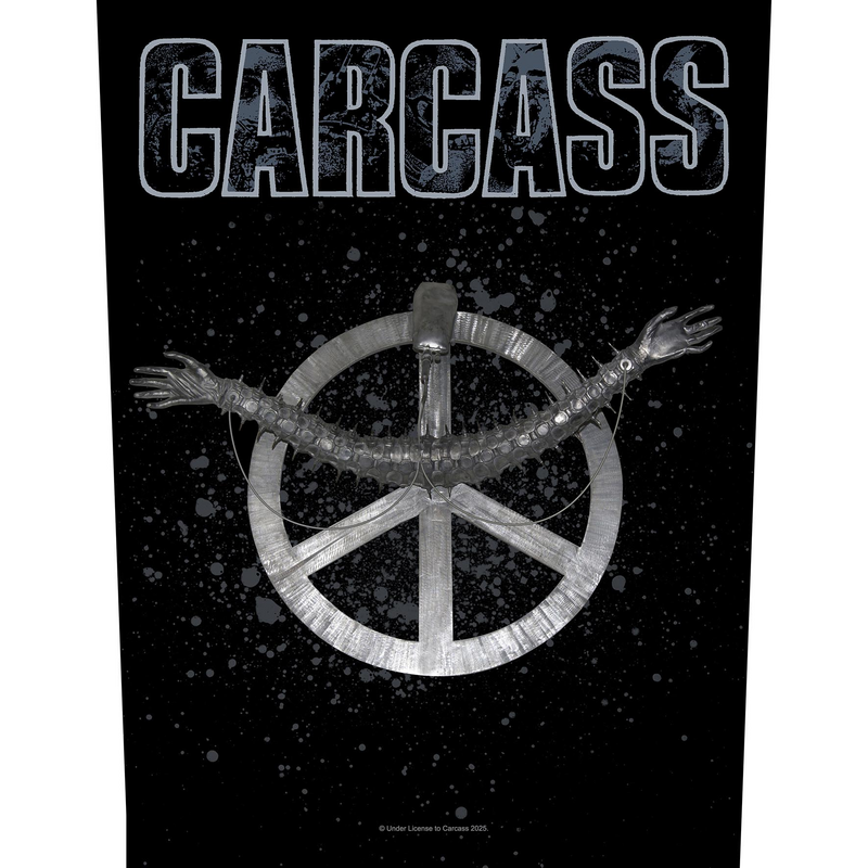 Carcass  Back Patch - Heartwork - multicolour
