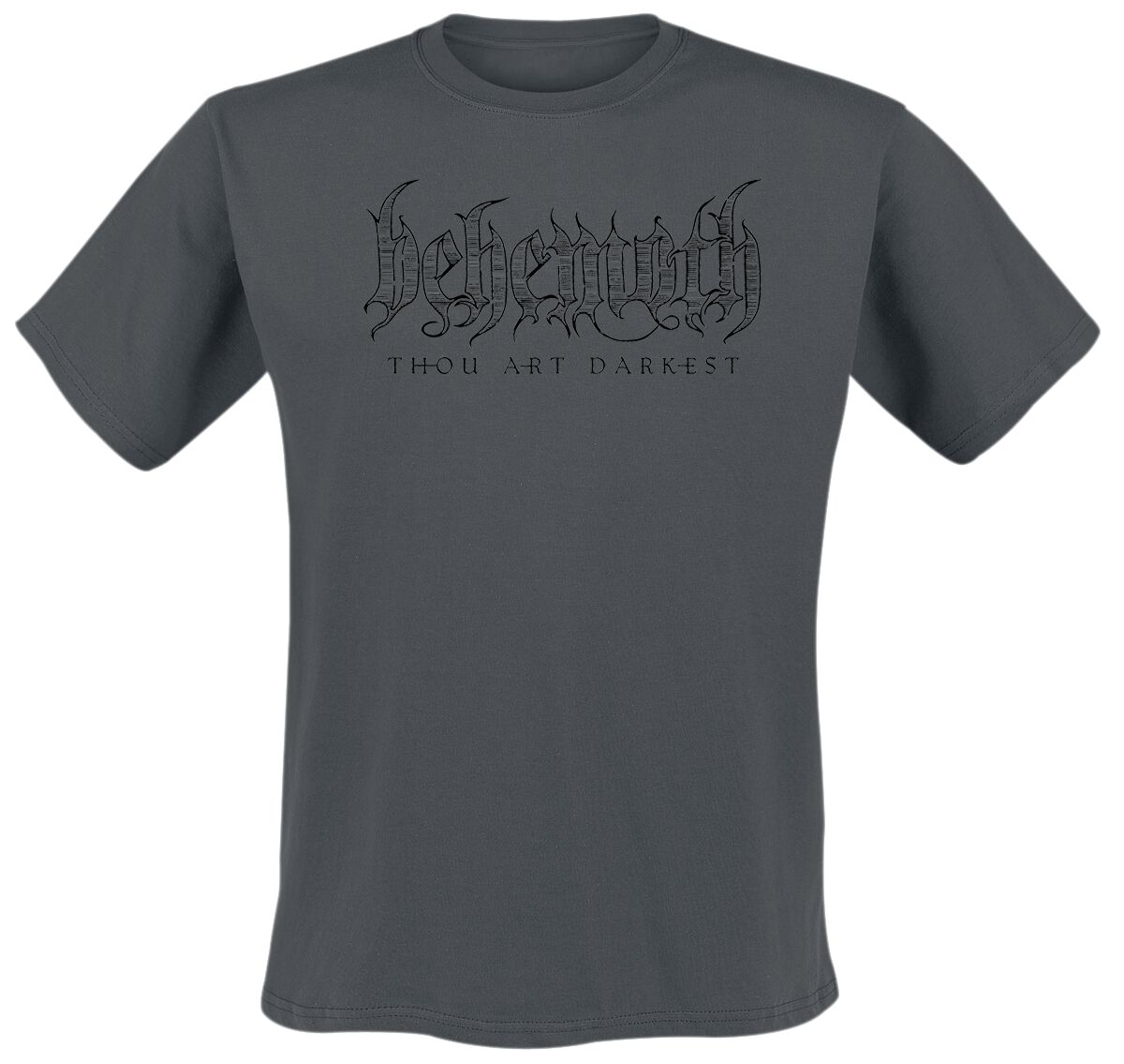 Behemoth Thou Art T-Shirt charcoal in M
