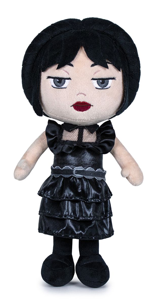 Wednesday – Gothic Plüschfigur – Wednesday im Party Look – Lizenzierter Fanartikel Wednesday – Gothic Plüschfigur – Wednesday im Party Look – Lizenzierter Fanartikel