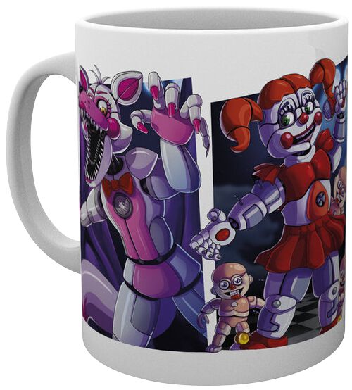 Five Nights At Freddy's Sisters Cup multicolour