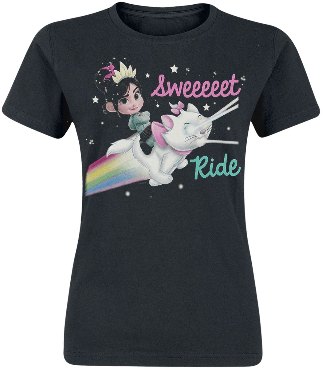 Wreck-It Ralph Sweet Ride Girl T-Shirt black