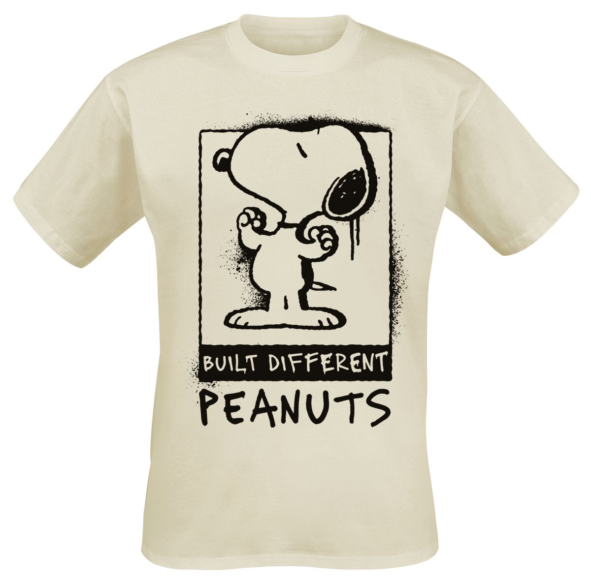 Peanuts T-Shirt - Snoopy - Built Different - S bis 3XL - für Männer - Größe M - multicolor  - EMP exklusives Merchandise!