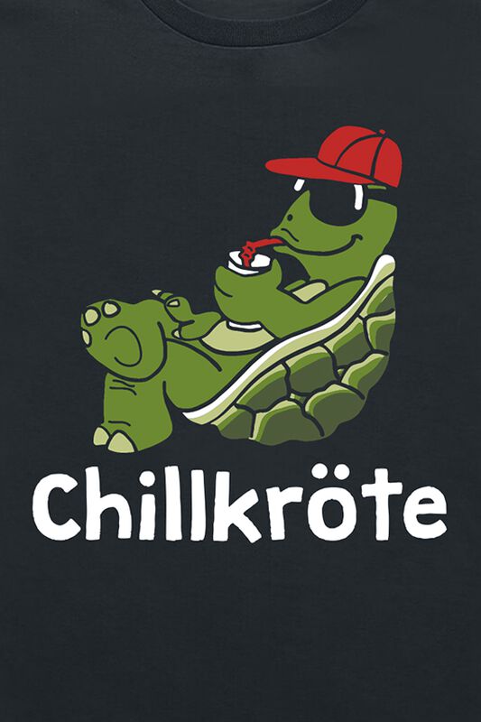 Kinder Mädchen Chillkröte | Tierisch T-Shirt