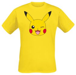 Pikachu Face, Pokémon, T-Shirt