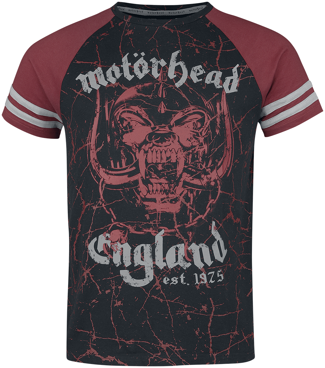 Motörhead - EMP Signature Collection - T-Shirt - schwarz| bordeaux - EMP Exklusiv!