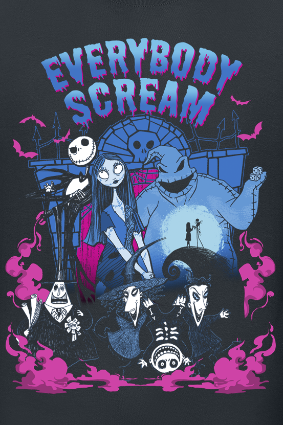 5056811574488 - Everybody Scream T-Shirt schwarz in M