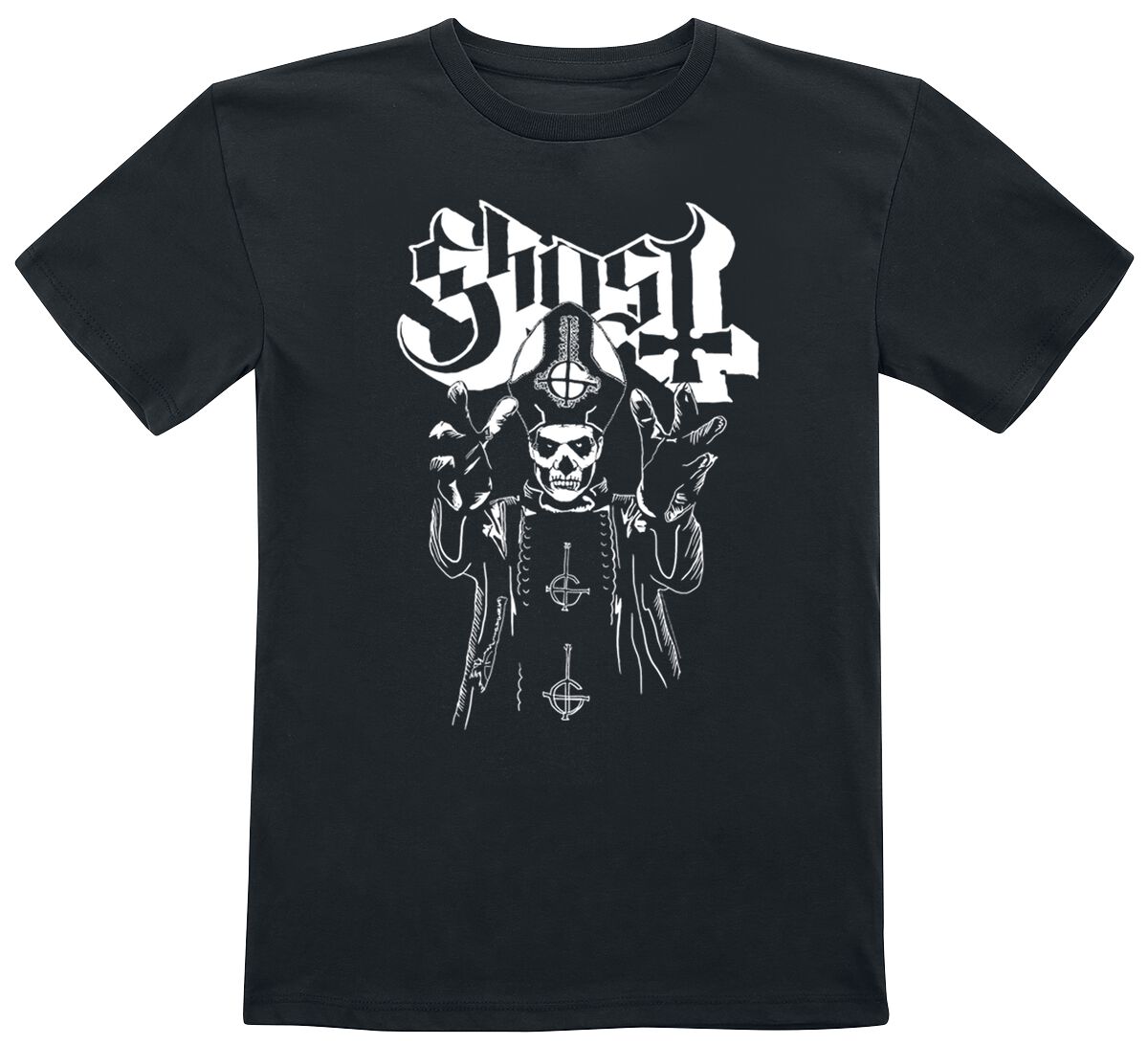 Image of Ghost Kids - Papas Wrath Kinder-Shirt schwarz