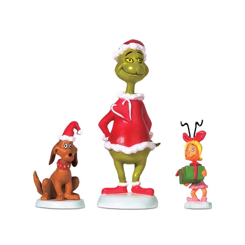 Der Grinch Sammelfiguren - Grinch Max Cindy-Lou-Who - multicolor  - Lizenzierter Fanartikel