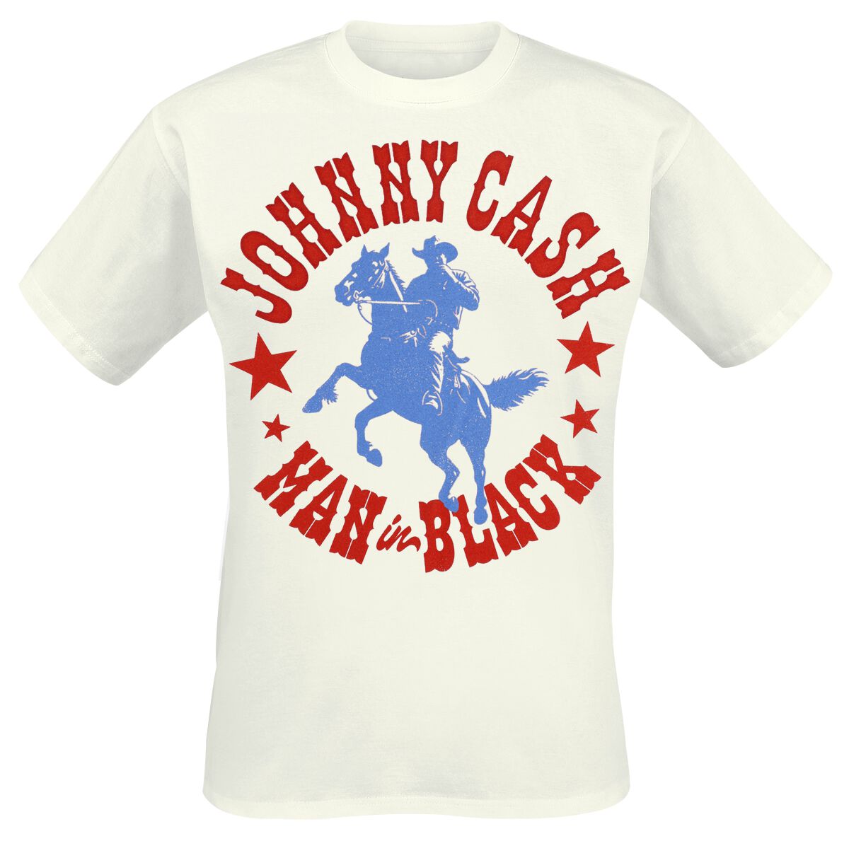 T-Shirt - Man In Black - S bis XXL - für Männer - Größe M - weiß - Lizenziertes Merchandise! - Männer - male