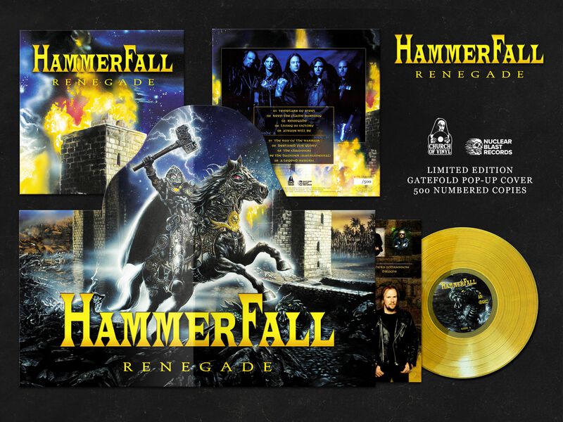 Hammerfall LP - Renegade - voor Geen - standaard