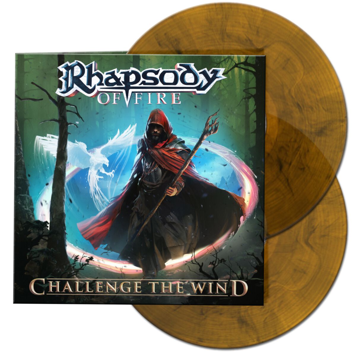 Challenge The Wind von Rhapsody Of Fire - 2-LP (Coloured, Limited Edition)