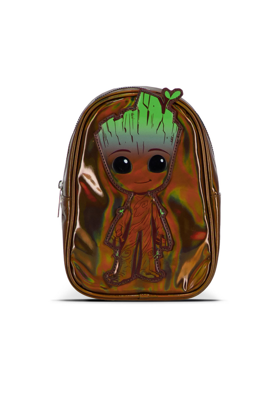 Guardians Of The Galaxy  Mini backpacks - I am Groot - Shiny Mini-Backpack - multicolour