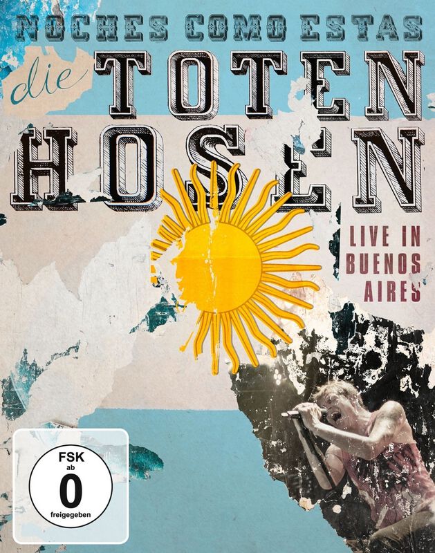 DVD  di Die Toten Hosen - Noches como estas: Live in Buenos Aires - Non Specificato -