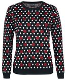 Mixed Dotties Knit Pullover, Pussy Deluxe, Sweatshirt