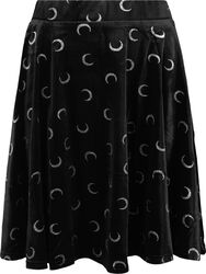 Misty Moon Skirt, Hell Bunny, Kurzer Rock