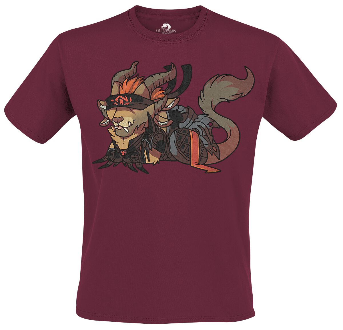 Guild Wars - Gaming T-Shirt - Rytloaf by Soof - S bis XXL - für Männer - Größe L - burgund  - EMP exklusives Merchandise!