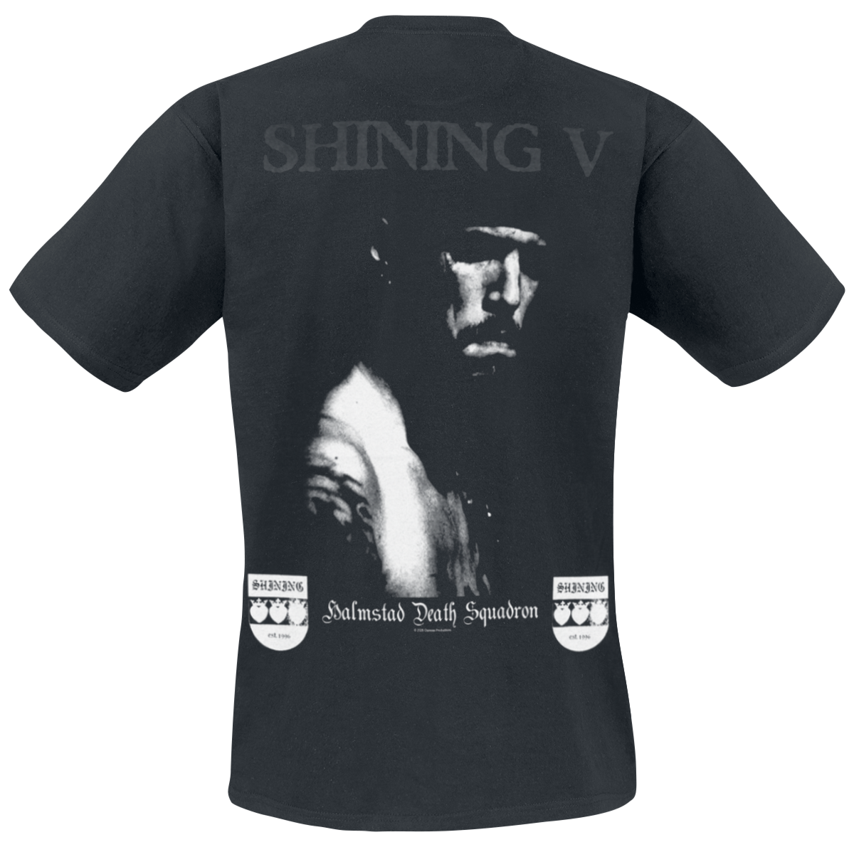 5056365733348 - Halmstad 2025 T-Shirt schwarz in XL