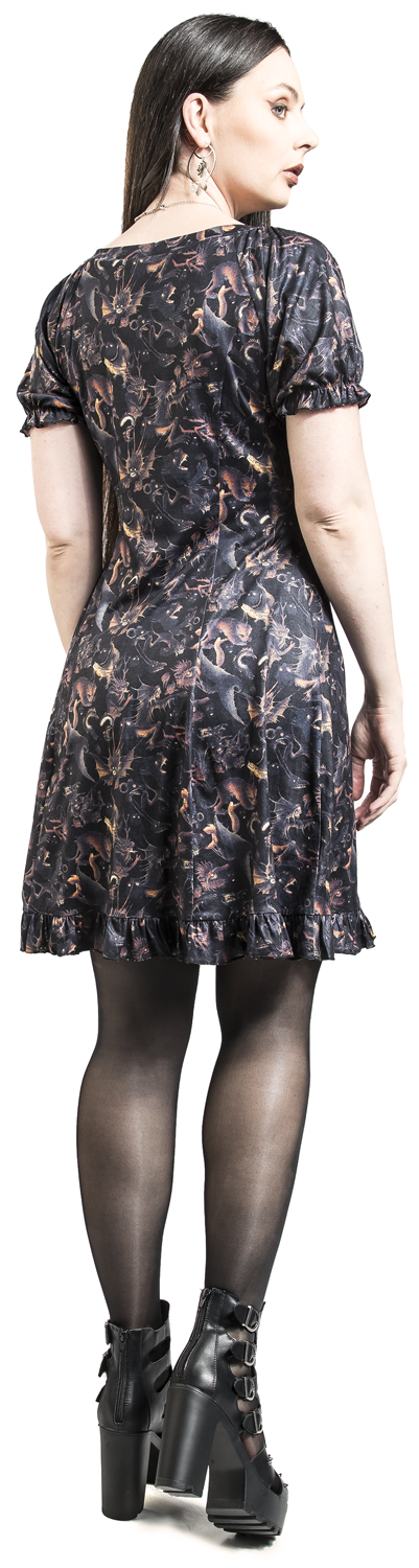 Jawbreaker Paradise Lost Dress Kurzes Kleid multicolor