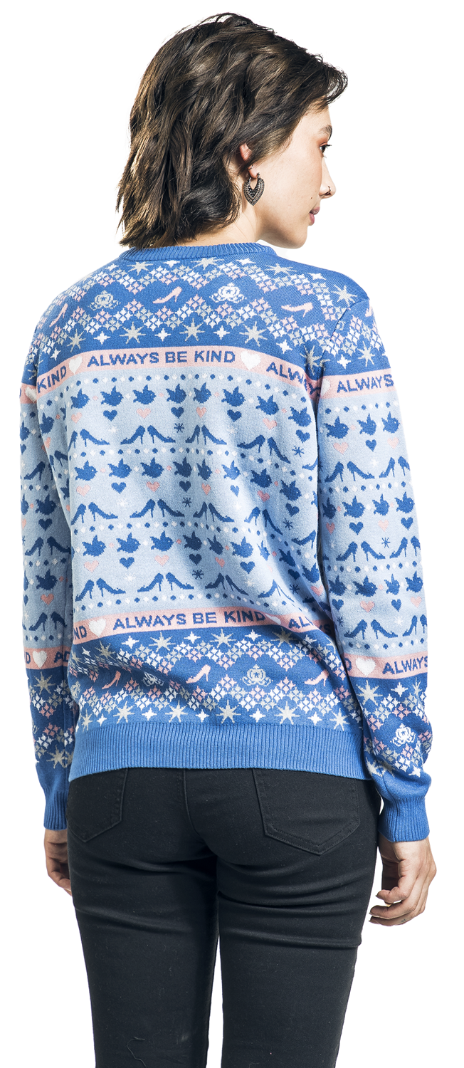 Cinderella Shoe Weihnachtspullover multicolor