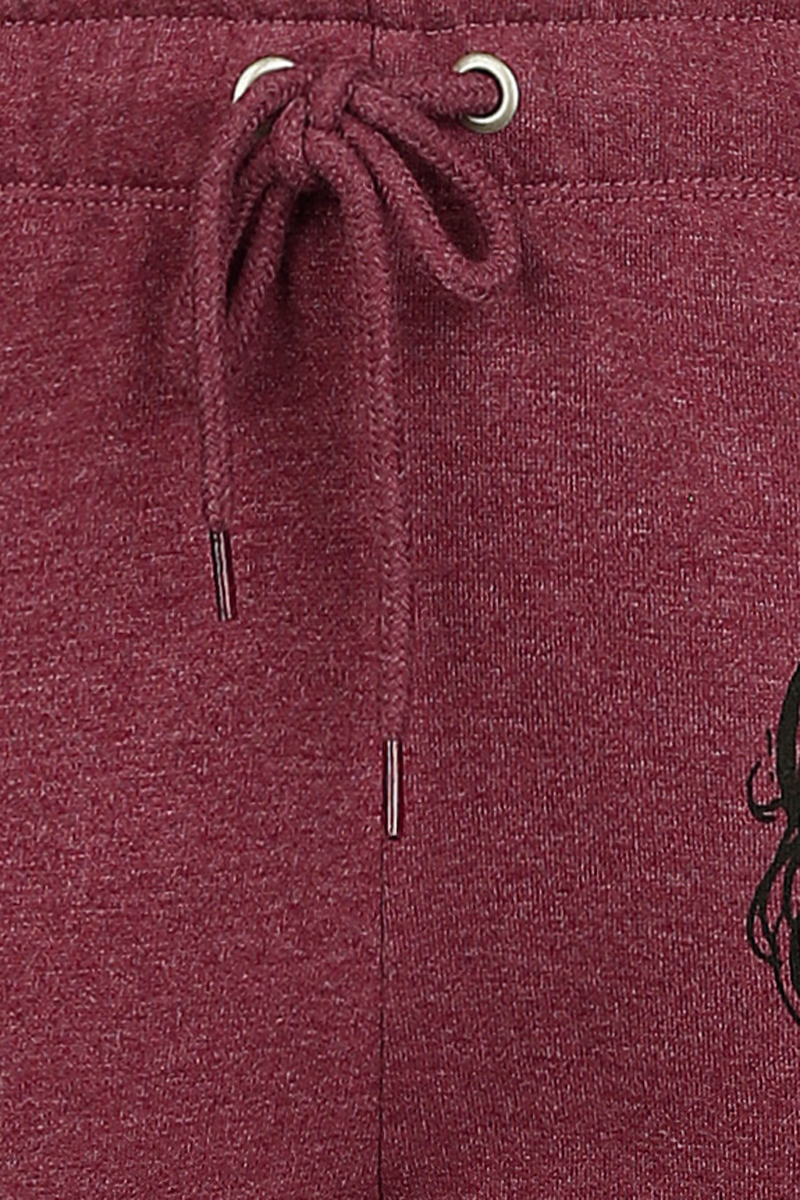 Thumbnail - Disney Princess Belle Trainingshose rot meliert in M