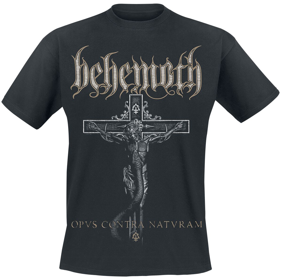Image of T-Shirt di Behemoth - OCN Cross - S a XXL - Uomo - nero