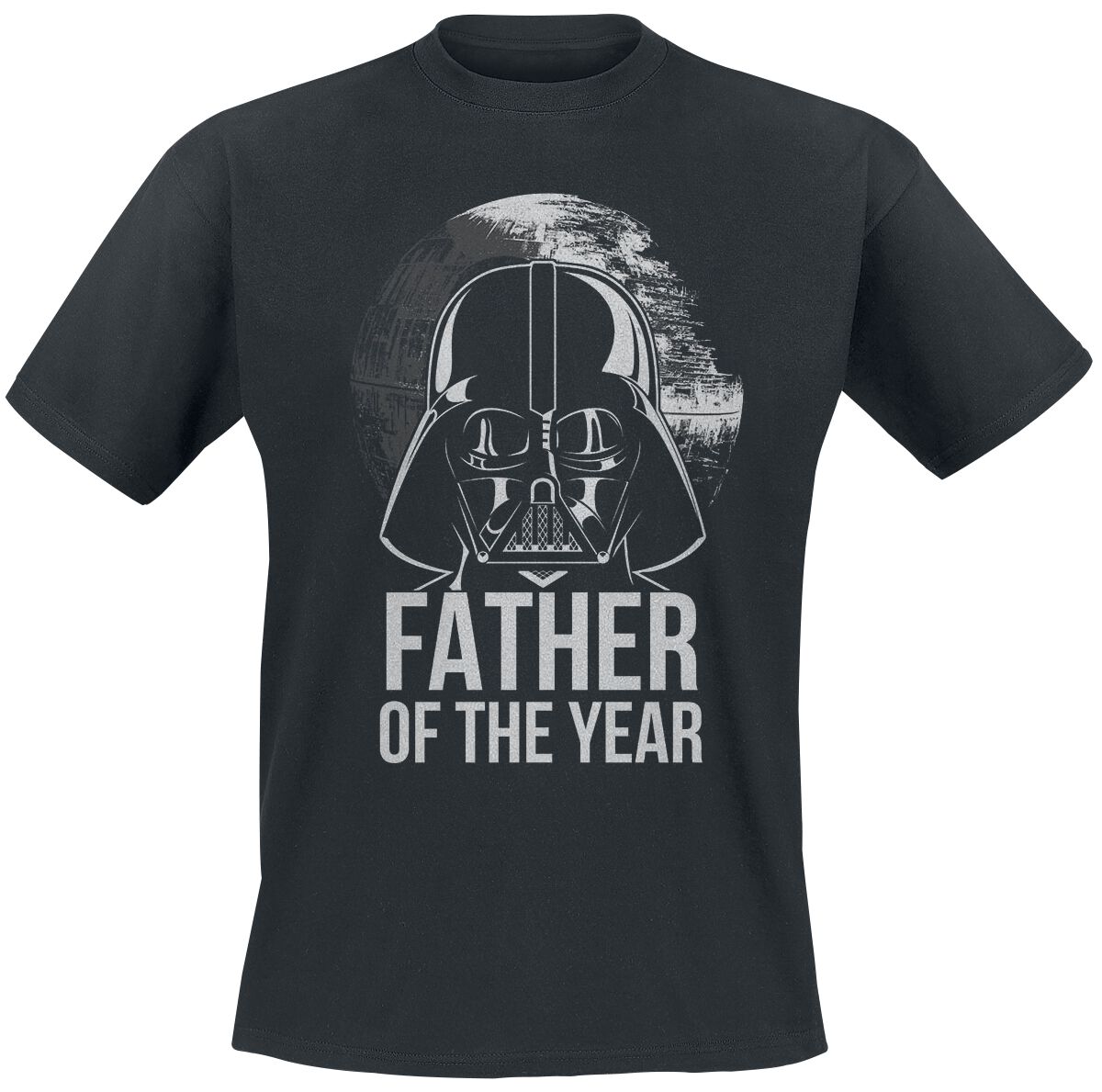 Star Wars T-Shirt - Darth Vader - Father Of The Year - S bis XXL - für Männer - Größe S - schwarz  - Lizenzierter Fanartikel