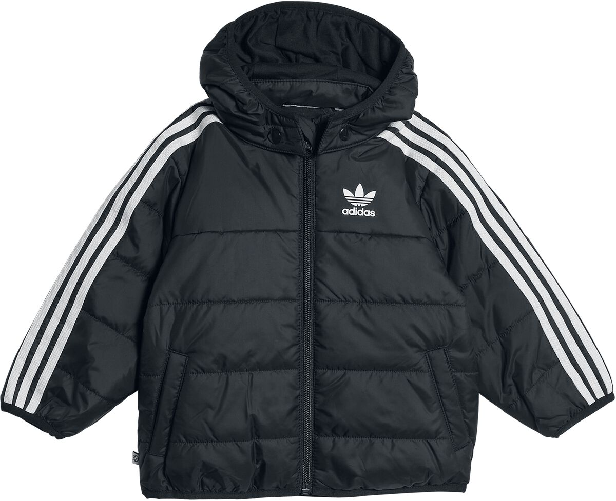 Levně Adidas Prošívaná bunda detská bunda černá