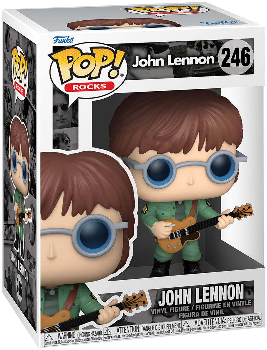 The Beatles John Lennon Rocks! Vinyl Figur 246 Funko Pop! multicolor