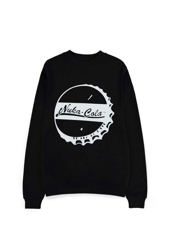 8718526426038 - Nuka Cola Bottle Cap Sweatshirt schwarz in L