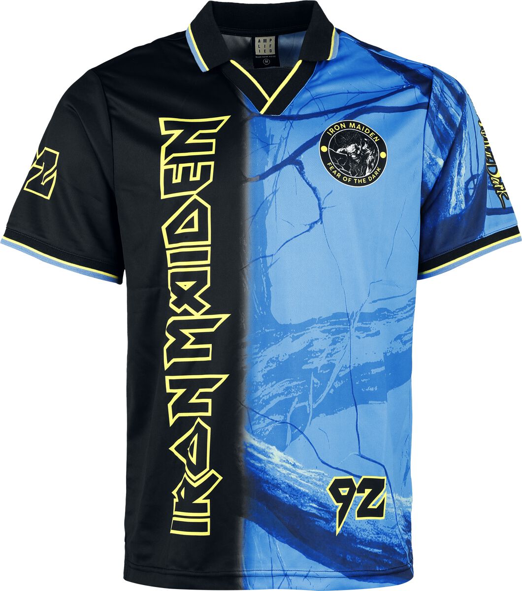Trikot - Fear Of The Dark Rock FC - S bis 4XL - für Männer - Größe M - schwarz - Lizenziertes Merchandise! - Männer - male
