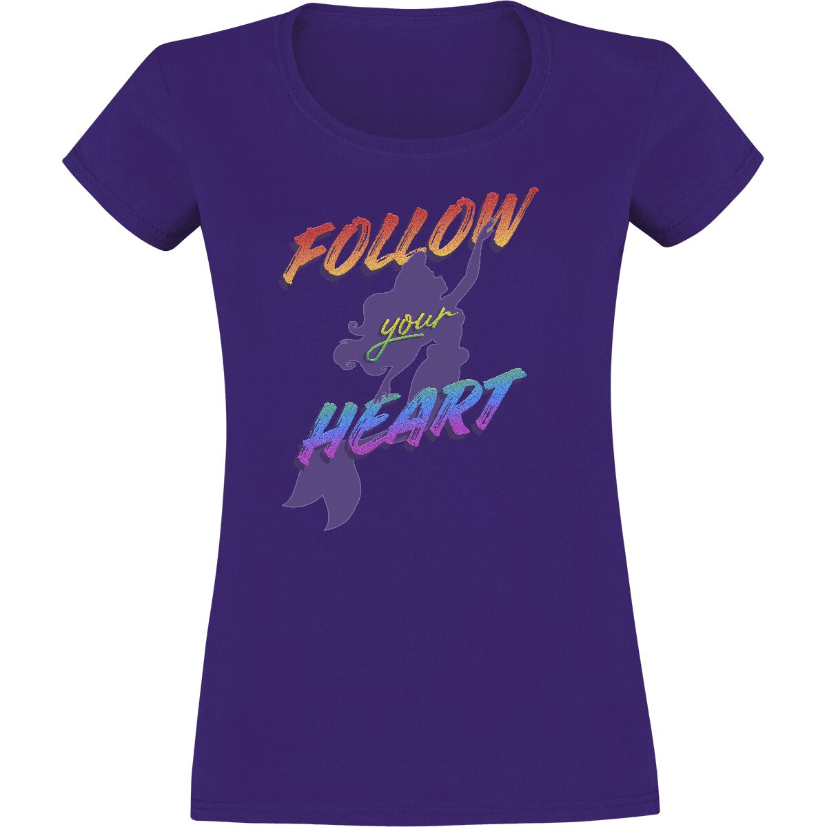 Arielle, die Meerjungfrau Be Heard T-Shirt lila – 13.05% Rabatt