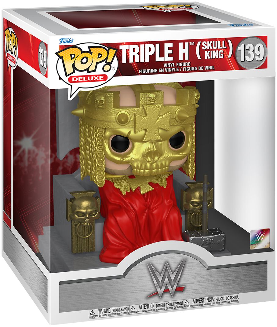 Levně WWE Vinylová figurka č.139 Triple H (Skull King) (Super Pop!) Sberatelská postava vícebarevný