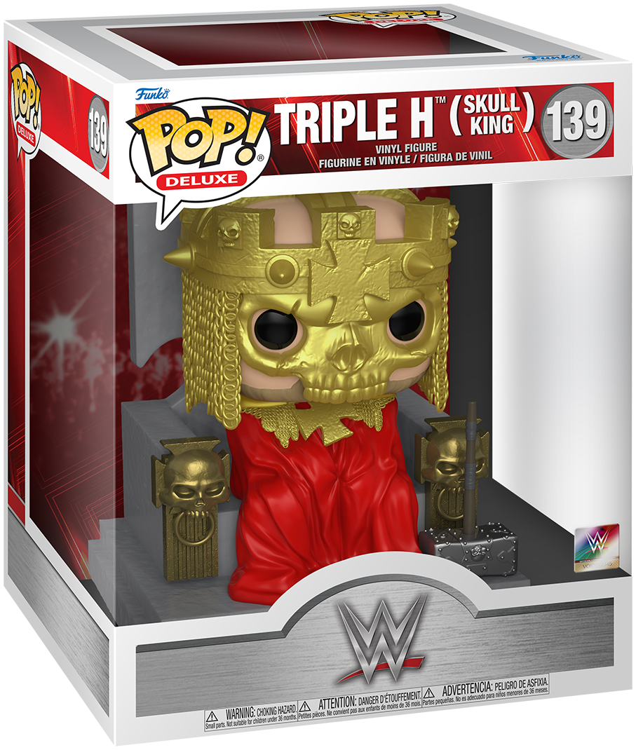 WWE - Triple H (Skull King) (Super Pop!) Vinyl Figur 139 - Funko Pop! Figur - multicolor