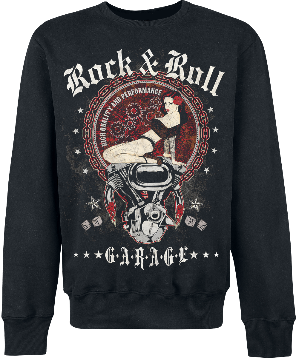 R'n'R Garage -  - Sweatshirt - black image