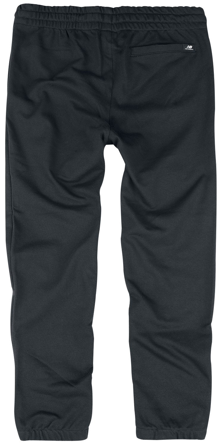 New Balance NB ESSENTIALS STACKED LOGO SWEATPANT Trainingshose schwarz
