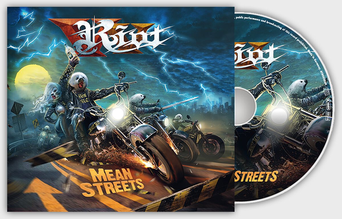 Image of CD di Riot V - Mean streets - Unisex - standard