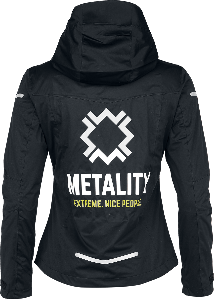 4068143377249 - Damen Allweather Jacket Kapuzenjacke schwarz in L 4068143377249 - Damen Allweather Jacket Kapuzenjacke schwarz in L