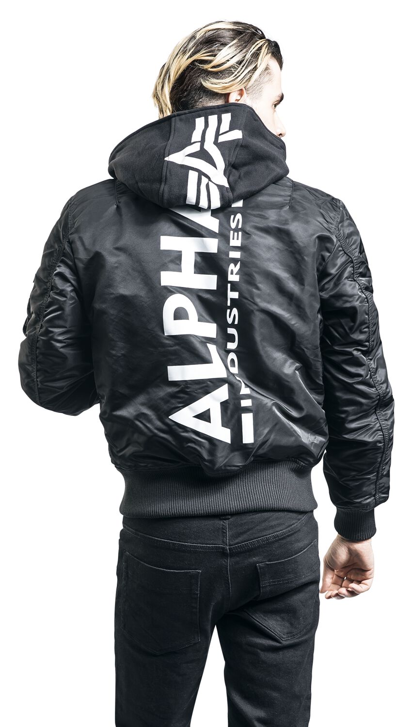 MA-1 ZH Back Print Alpha Industries Winterjacke EMP