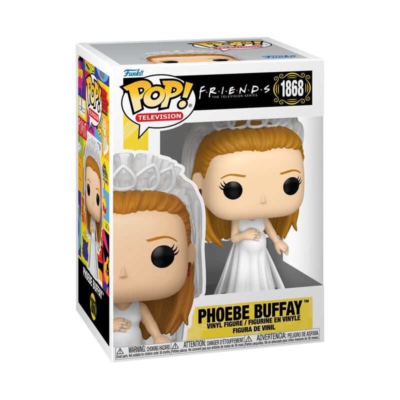 0889698904186 - Phoebe Buffay Vinyl Figur 1868 Funko Pop! multicolor