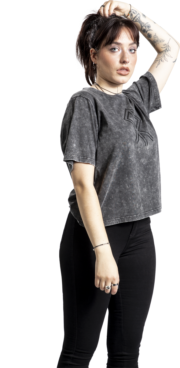 Thumbnail - Black Premium by EMP Pagan Roots Courage Rune T-Shirt schwarz in M