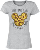 Pizza, Disney, Naps, Micky & Minni Maus, T-Shirt