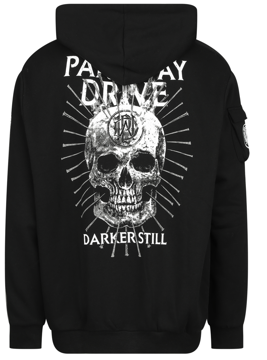 Parkway Drive Kapuzenjacke - EMP Signature Collection - M bis XL - für Männer - Größe XL - schwarz/dunkelgrau  - EMP exklusives Merchandise!