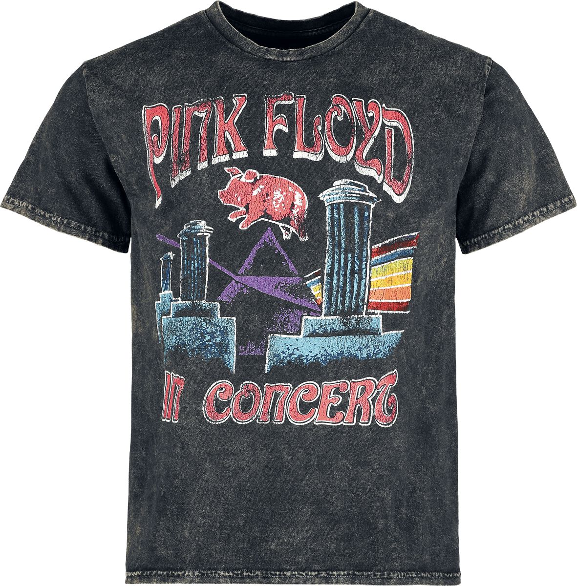 T-Shirt  di Pink Floyd - Animals - S a XXL - Uomo - nero