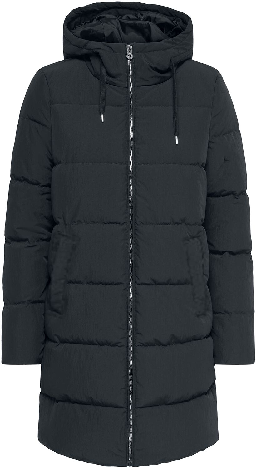 Only ONLDolly Long Puffer Coat Mantel schwarz in XS