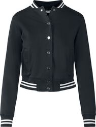 Ladies College Sweat Jacket, Urban Classics, Collegejacke