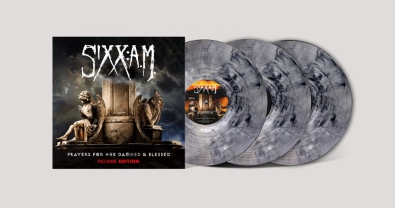 LP  av Sixx: A.M. - Prayers for the damned and blessed -  -