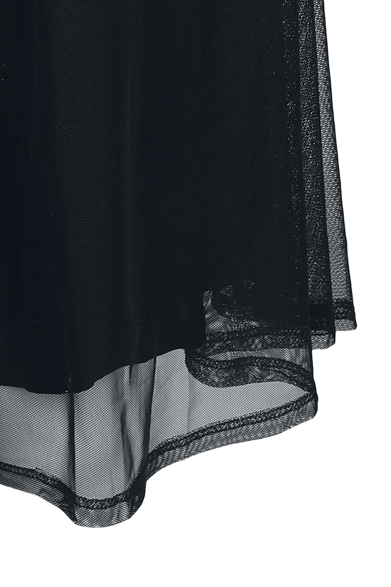 4068143374767 - Basic Rock Mittellanger Rock schwarz in L 4068143374767 - Basic Rock Mittellanger Rock schwarz in L